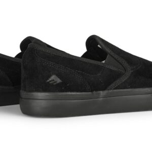 Emerica Wino G6 Slip-On Skate Shoes - Black/Black/Black
