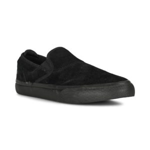 Emerica Wino G6 Slip-On Skate Shoes - Black/Black/Black