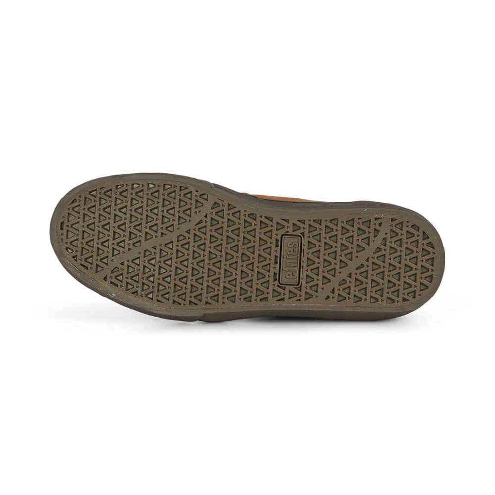 Etnies Barge LS Skate Shoes - Brown/Gum/Brown