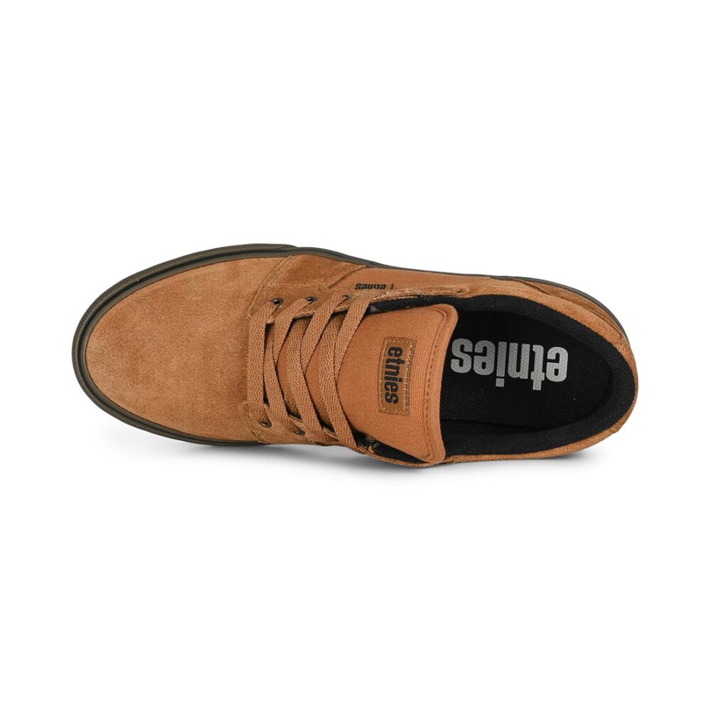 Etnies Barge LS Skate Shoes - Brown/Gum/Brown