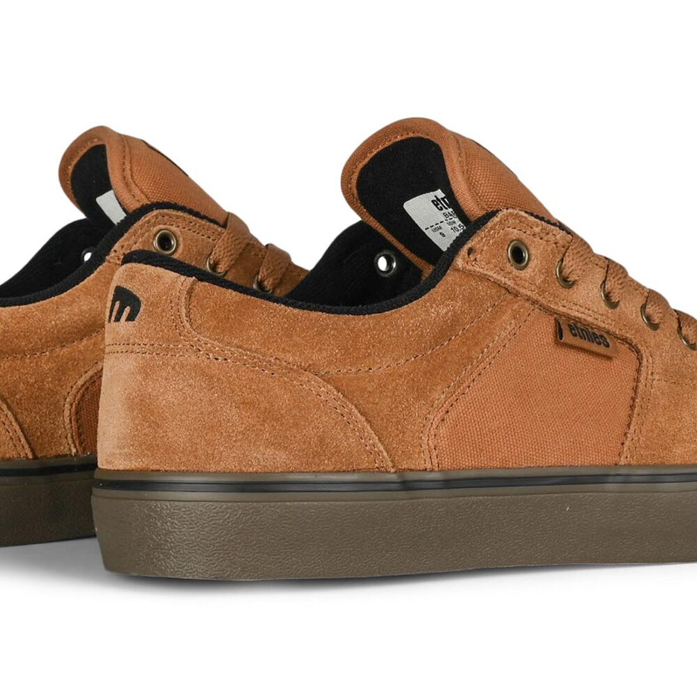 Etnies Barge LS Skate Shoes - Brown/Gum/Brown