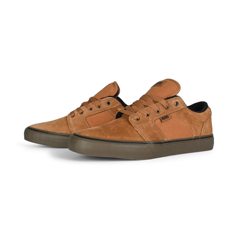 Etnies Barge LS Skate Shoes - Brown/Gum/Brown