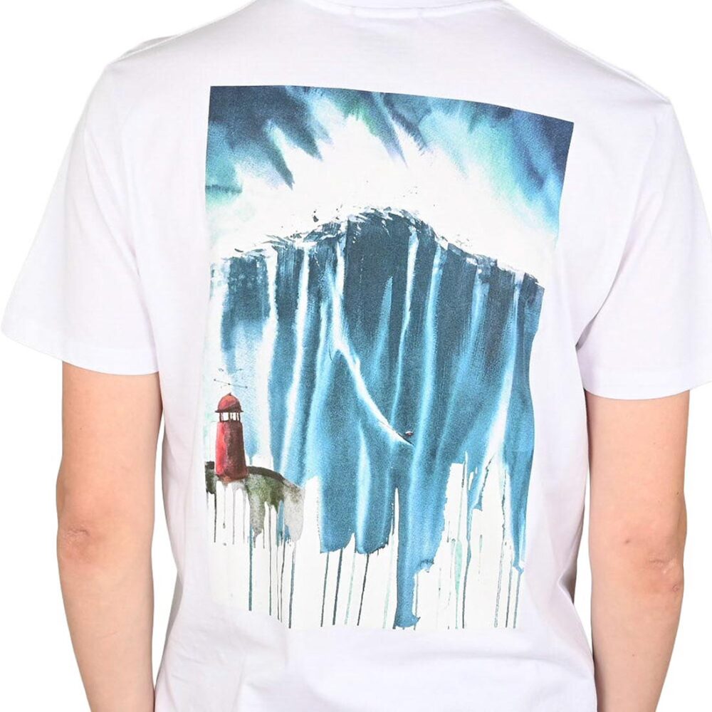 Hurley Nazare Art S/S T-Shirt - White