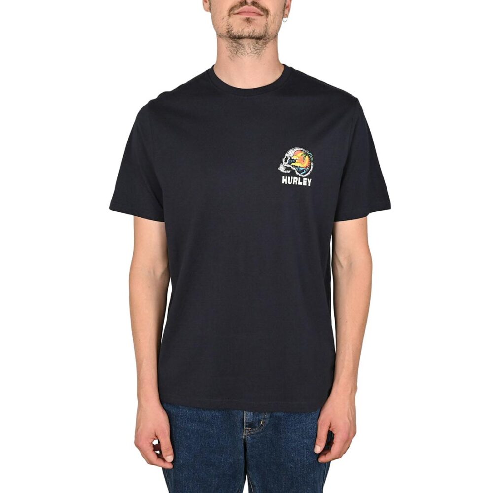 Hurley Printing Press Digeno S/S T-Shirt - Obsidian