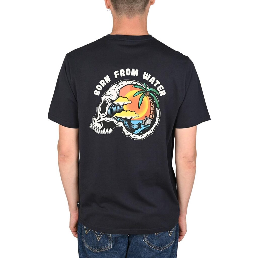Hurley Printing Press Digeno S/S T-Shirt - Obsidian