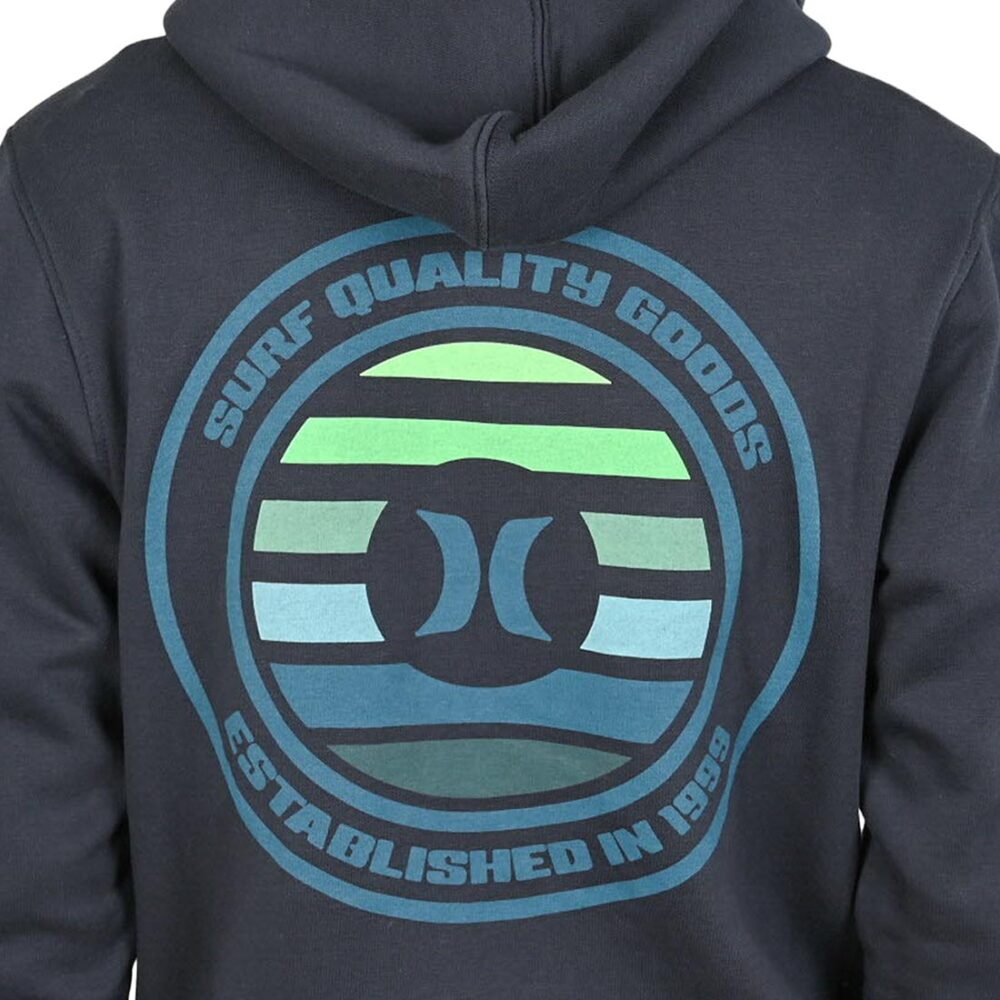 Hurley Printing Press Louis Zip Hoodie - Obsidian