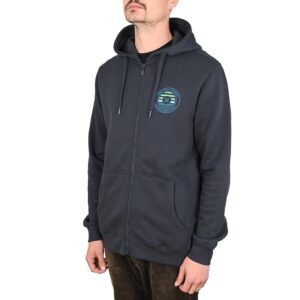 Hurley Printing Press Louis Zip Hoodie - Obsidian