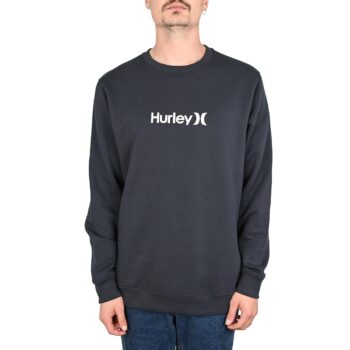Hurley Printing Press O&O Crew Sweater - Obsidian