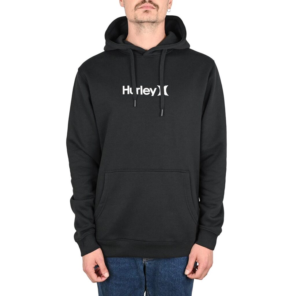 Hurley Printing Press O&O Pullover Hoodie - Black