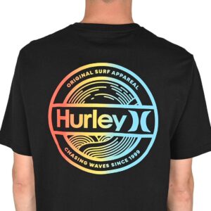 Hurley Printing Press Plantas S/S T-Shirt - Black