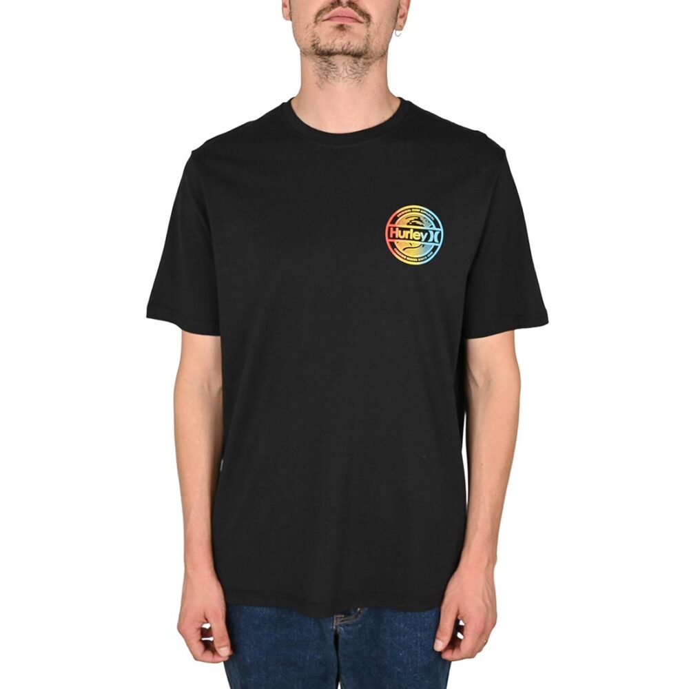 Hurley Printing Press Plantas S/S T-Shirt - Black