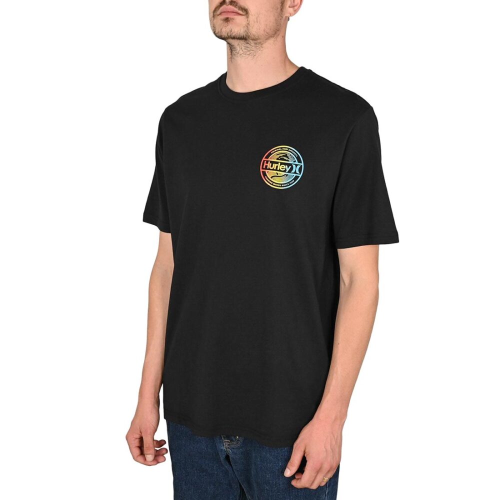 Hurley Printing Press Plantas S/S T-Shirt - Black