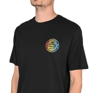 Hurley Printing Press Plantas S/S T-Shirt - Black