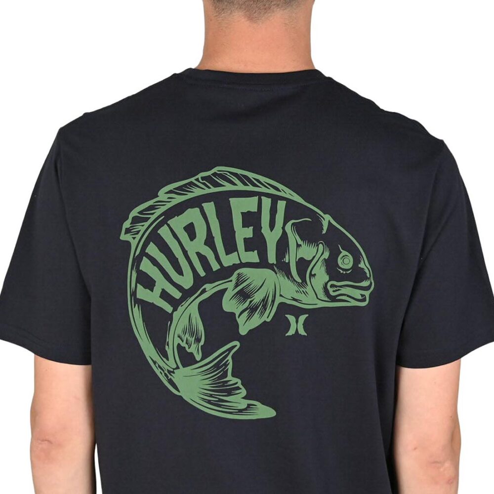 Hurley Printing Press Serrot S/S T-Shirt - Obsidian