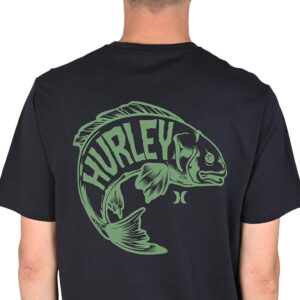 Hurley Printing Press Serrot S/S T-Shirt - Obsidian