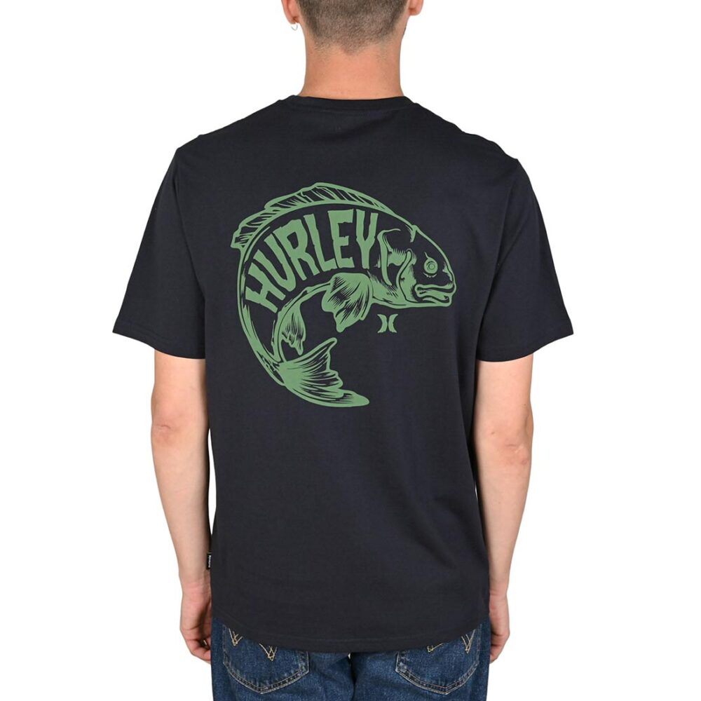 Hurley Printing Press Serrot S/S T-Shirt - Obsidian