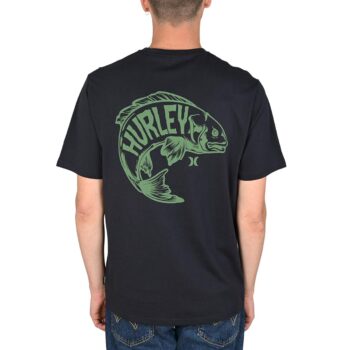 Hurley Printing Press Serrot S/S T-Shirt - Obsidian