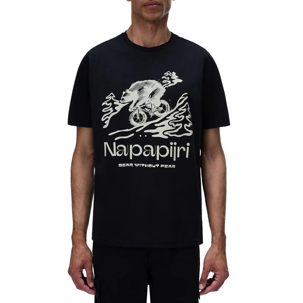 Napapijri Cabin S/S T-Shirt - Black Beauty