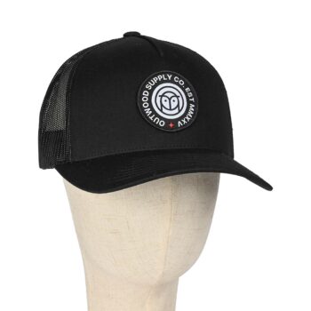 Outwood EST 5-Panel Trucker Cap - Black