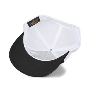 Outwood EST 5-Panel Trucker Cap - Black/White