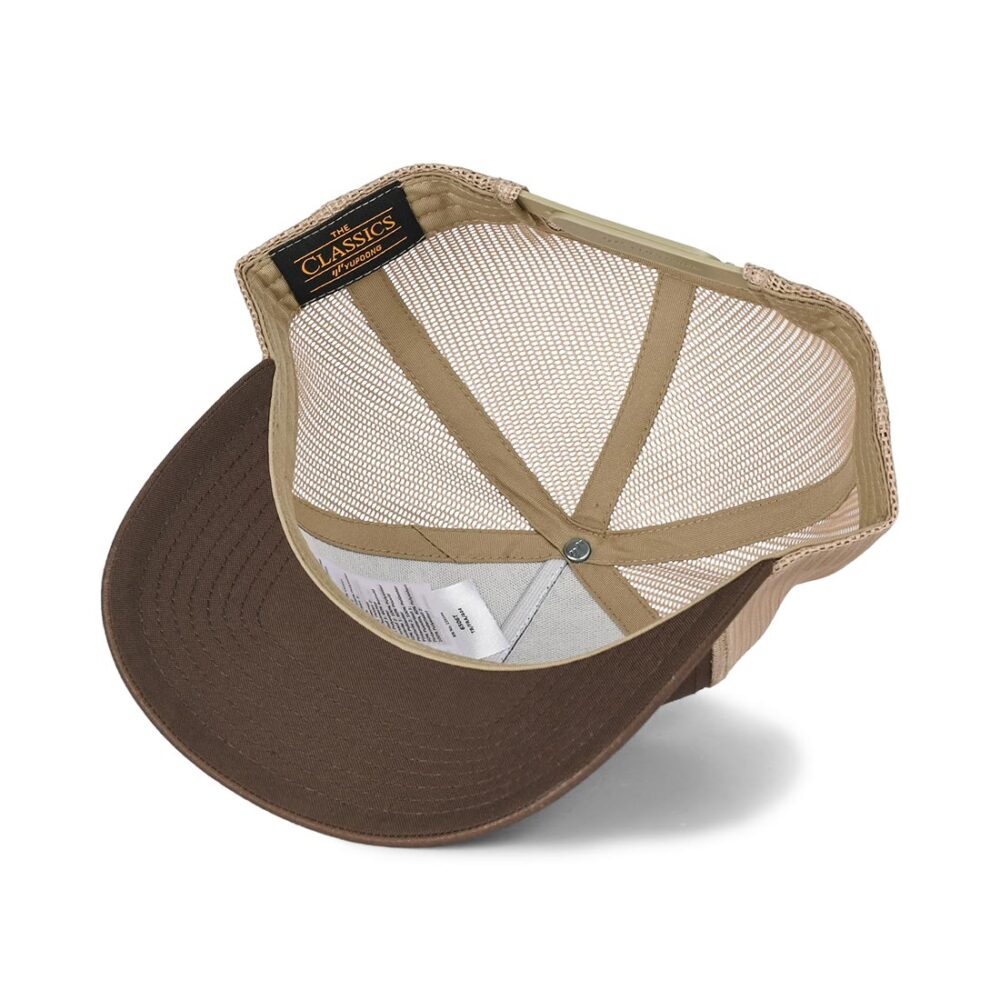 Outwood EST 5-Panel Trucker Cap - Brown/Khaki