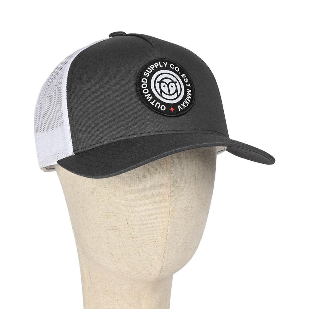Outwood EST 5-Panel Trucker Cap - Charcoal/White