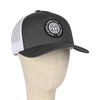 Outwood EST 5-Panel Trucker Cap - Charcoal/White