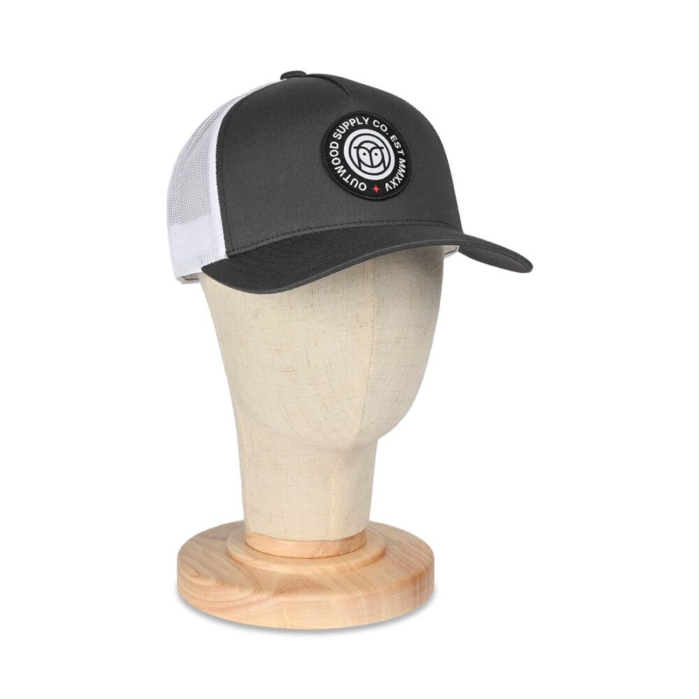 Outwood EST 5-Panel Trucker Cap - Charcoal/White