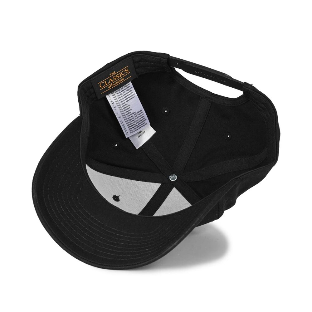 Outwood EST Curved Peak Snapback Cap - Black