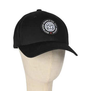 Outwood EST Curved Peak Snapback Cap - Black
