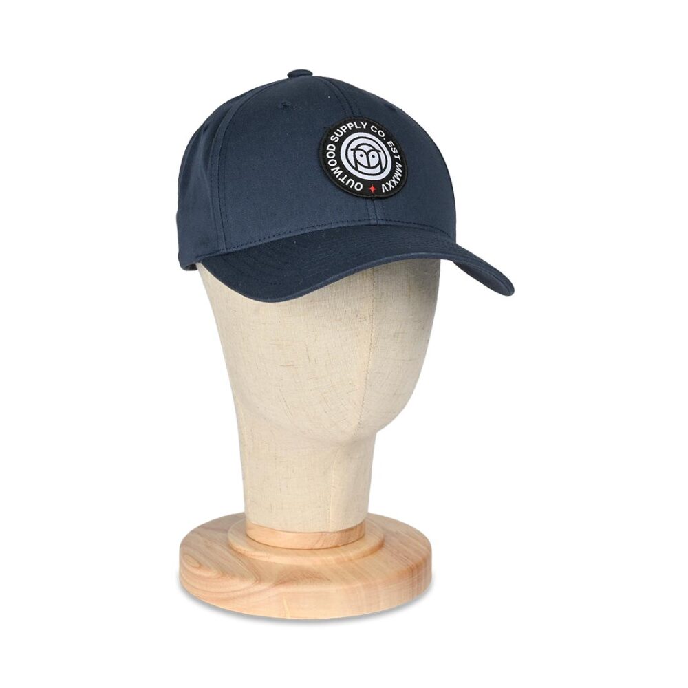 Outwood EST Curved Peak Snapback Cap - Navy