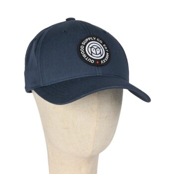 Outwood EST Curved Peak Snapback Cap - Navy