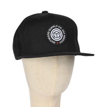 Outwood EST Structured Snapback Cap - Black