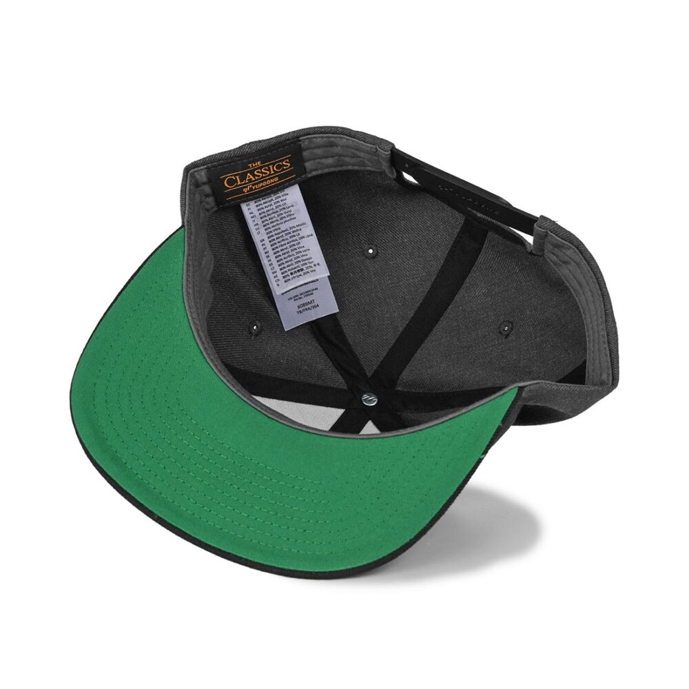 Outwood EST Structured Snapback Cap - Charcoal/Black