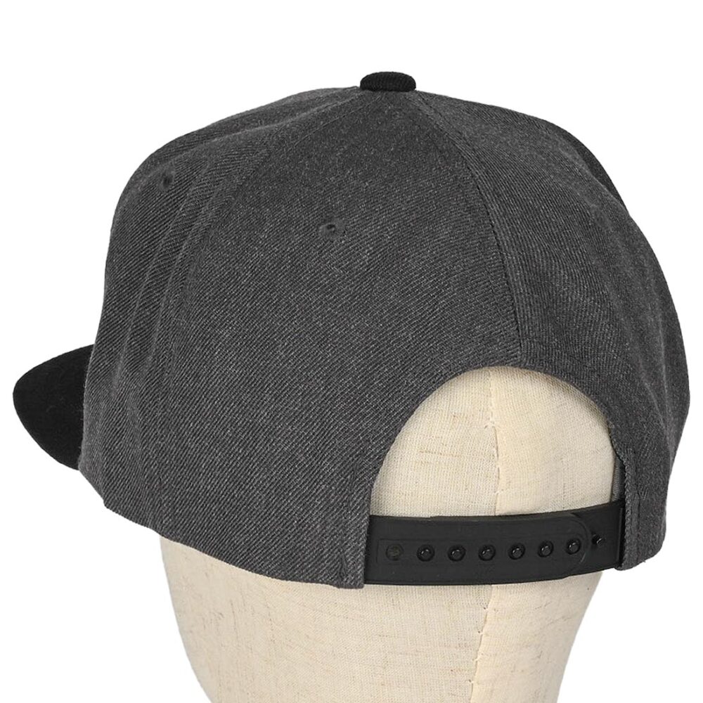 Outwood EST Structured Snapback Cap - Charcoal/Black