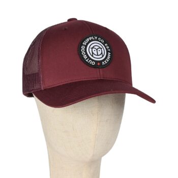 Outwood EST Trucker Cap - Maroon