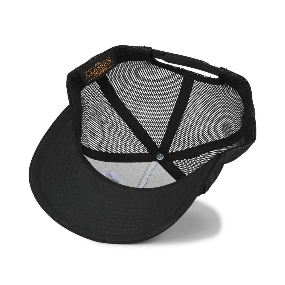 Outwood Shield 5-Panel Trucker Cap - Black