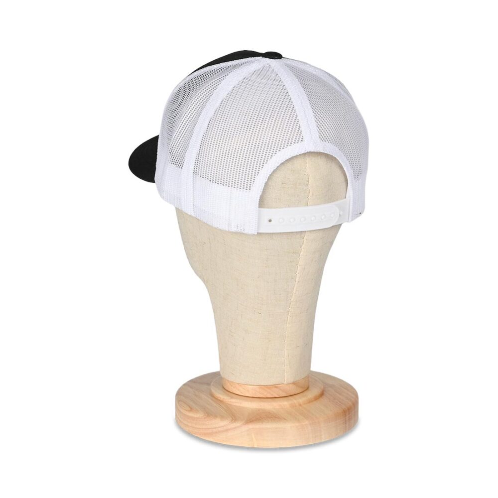 Outwood Shield 5-Panel Trucker Cap - Black/White