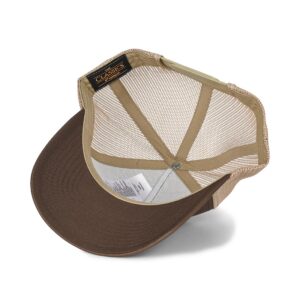 Outwood Shield 5-Panel Trucker Cap - Brown/Khaki