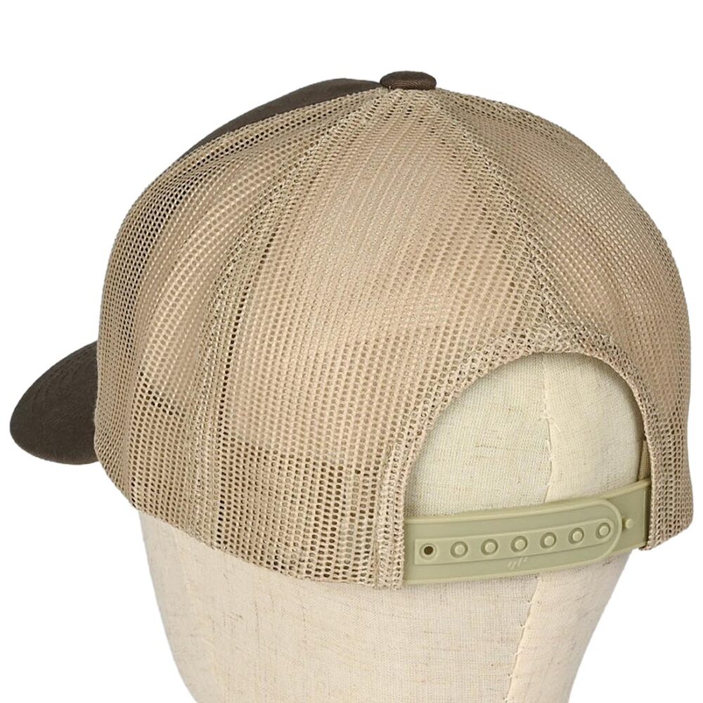 Outwood Shield 5-Panel Trucker Cap - Brown/Khaki