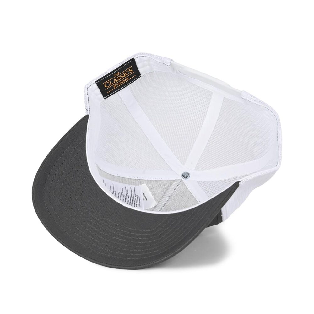 Outwood Shield 5-Panel Trucker Cap - Charcoal/White