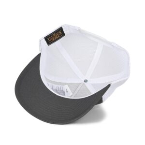 Outwood Shield 5-Panel Trucker Cap - Charcoal/White