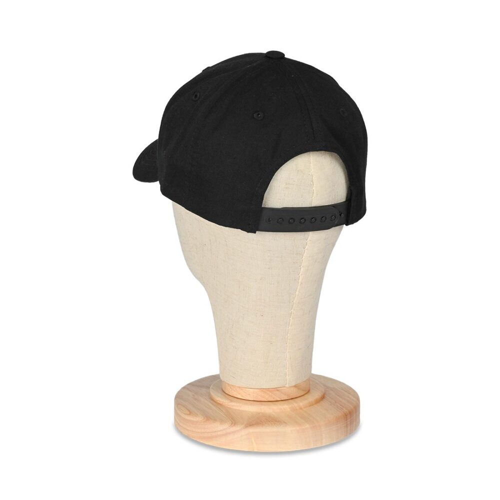 Outwood Shield Curved Peak Snapback Cap - Black