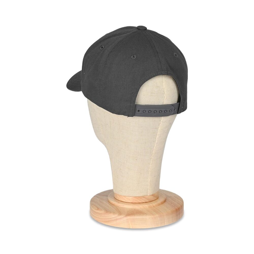 Outwood Shield Curved Peak Snapback Cap - Charcoal