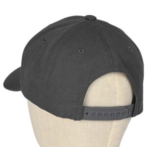 Outwood Shield Curved Peak Snapback Cap - Charcoal