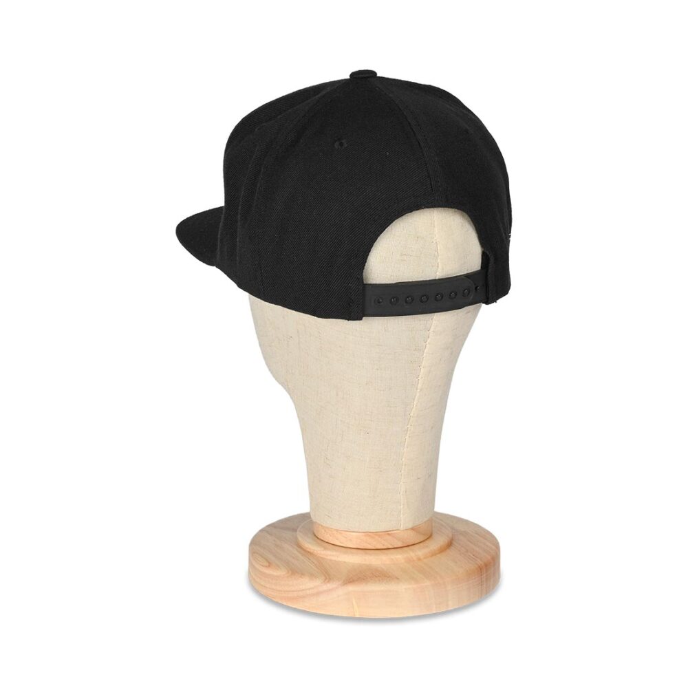 Outwood Shield Structured Snapback Cap - Black