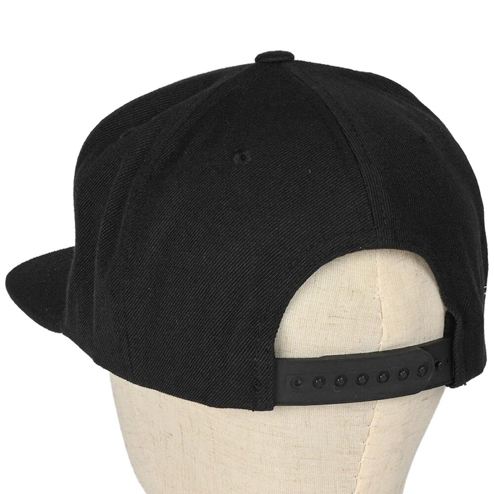 Outwood Shield Structured Snapback Cap - Black