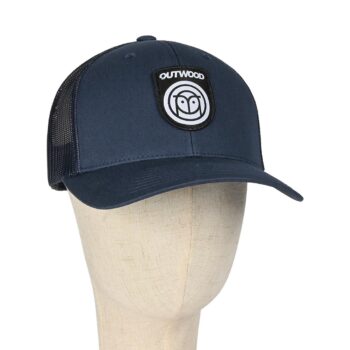 Outwood Shield Trucker Cap - Navy