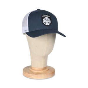 Outwood Shield Trucker Cap - Navy/White