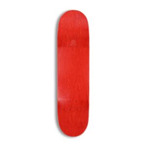 Outwood Split Contour Skateboard Deck - Red